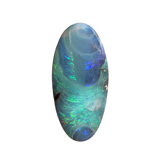 3.40 Ct green-blue boulder opal