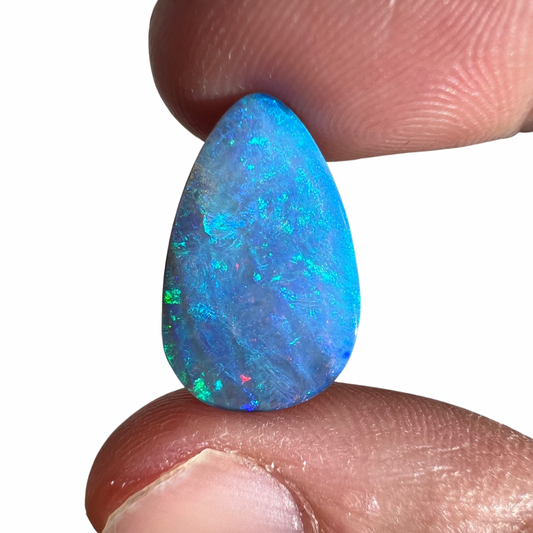 6.52 Ct ocean-toned boulder opal