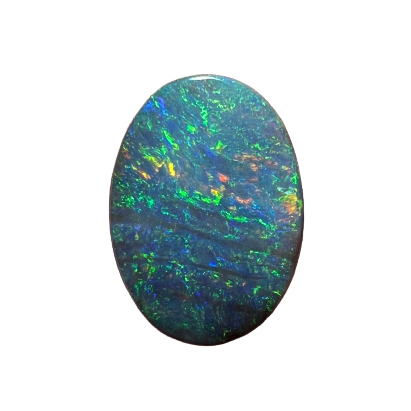 4.04 Ct classic oval boulder opal