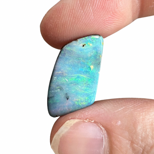 10.32 Ct pink and green boulder opal