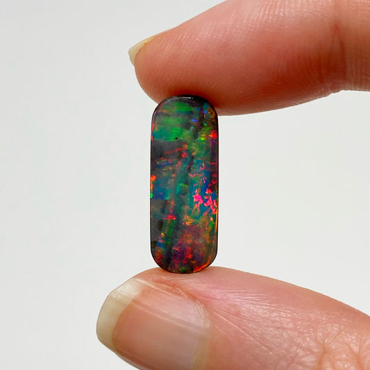 4.96 Ct rainbow boulder opal