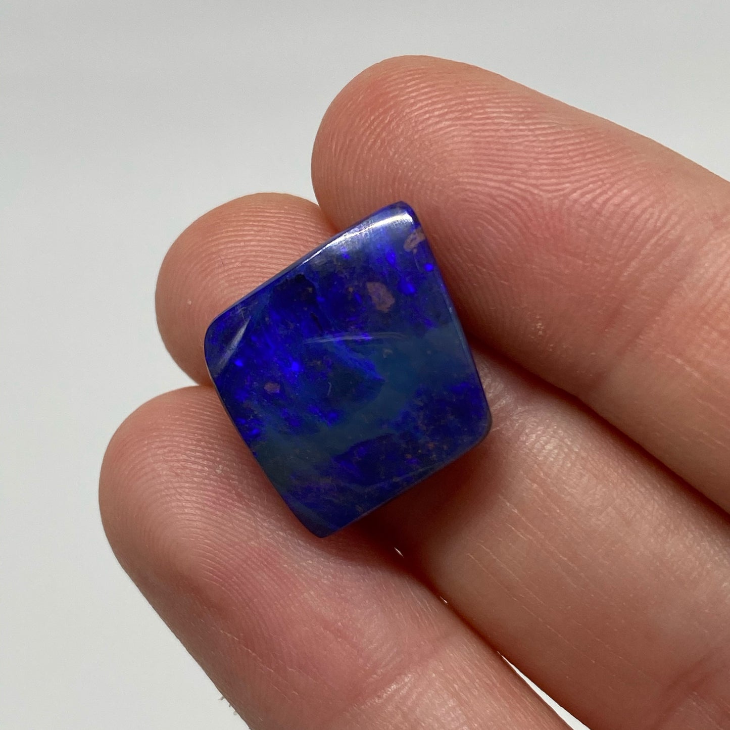 12.23 Ct purple boulder opal