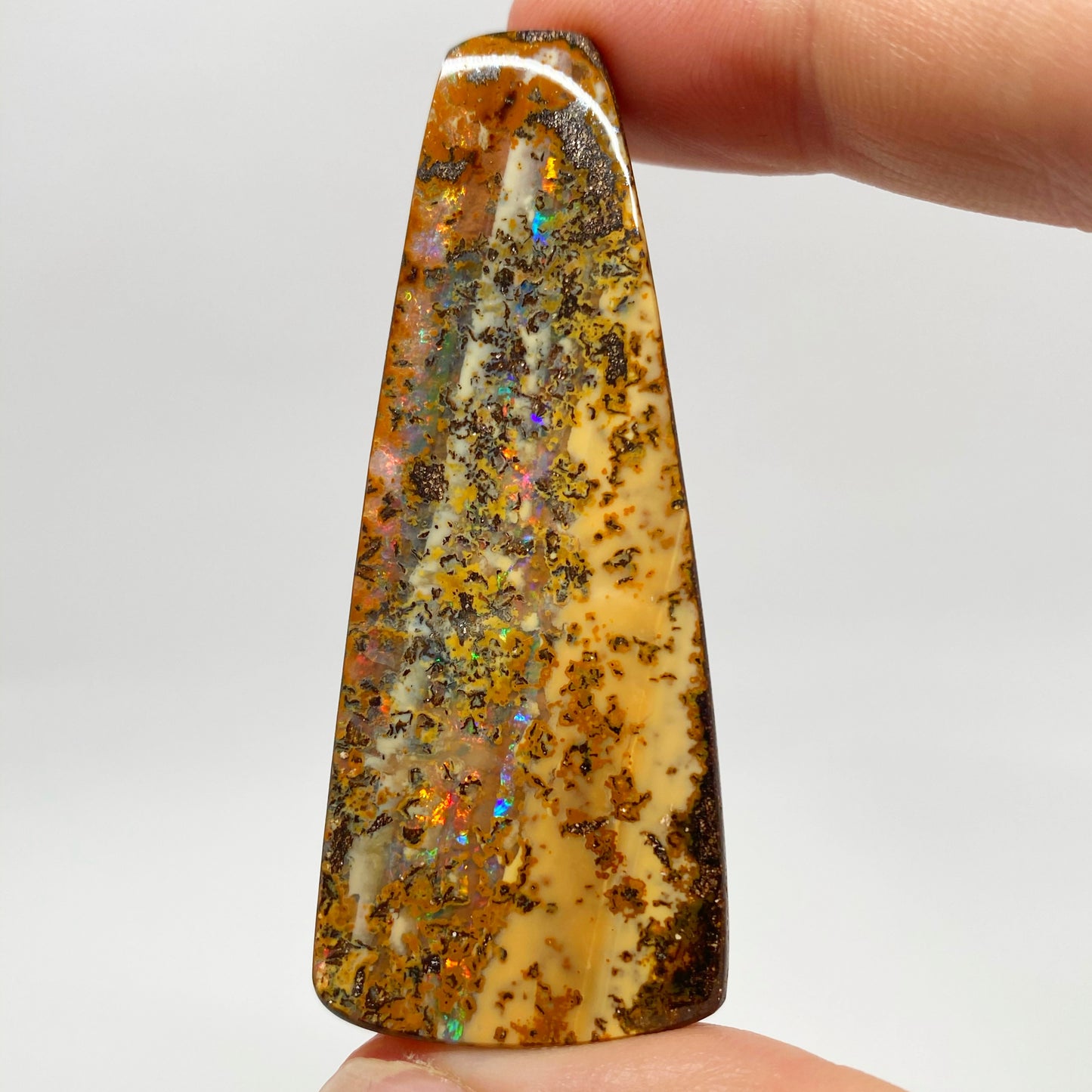 98.18 Ct extra large drilled boulder opal